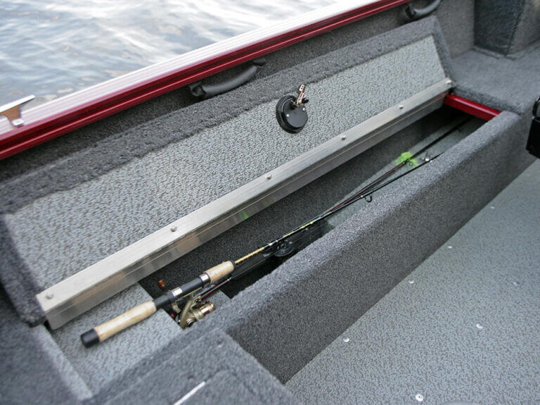 Boat Rod Locker Storage System