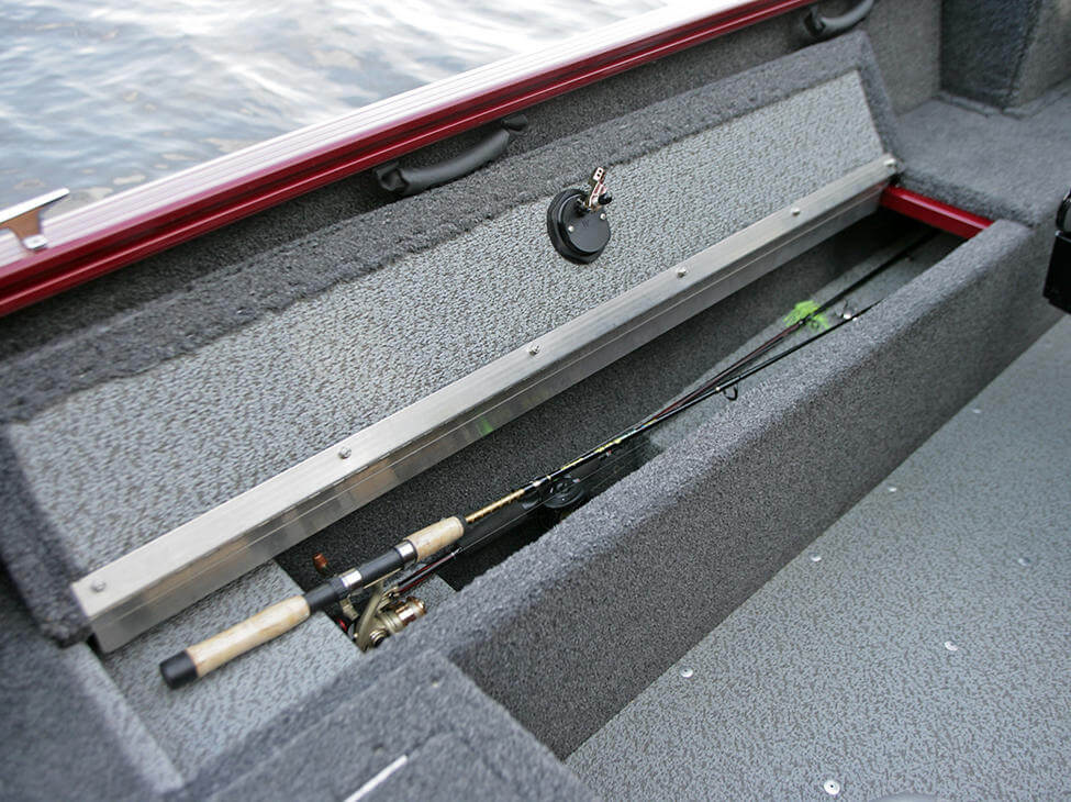 boat rod locker storage system 1