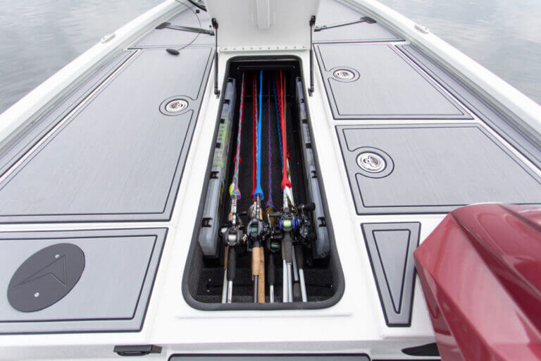 Boat Rod Locker Storage System